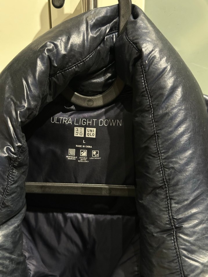 Uniqlo lacivert Mont - Görsel 2