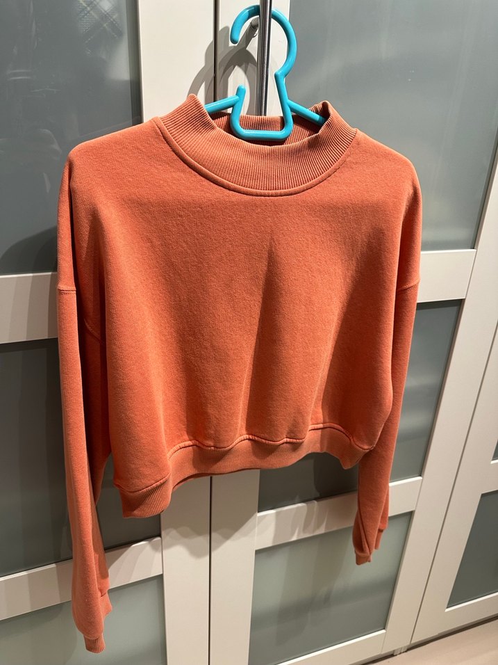 Kadın Crop Sweatshirt - Görsel 3