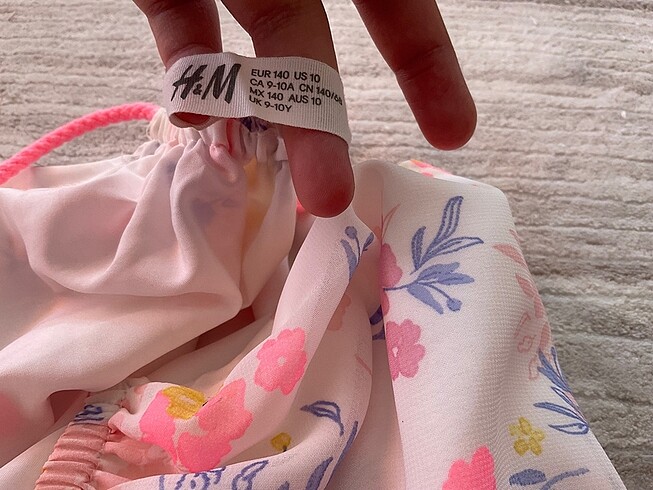 H&M H&M desenli elbise 