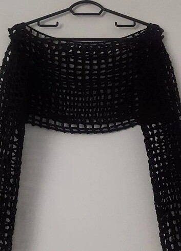 m Beden siyah Renk File bolero
