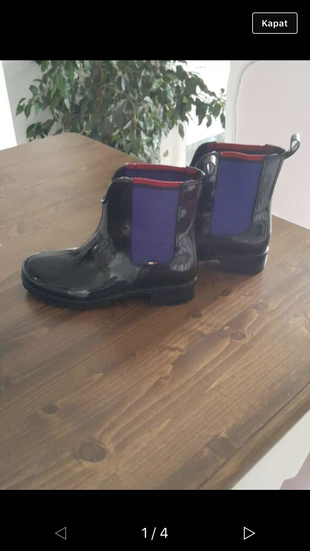 Tommy Hilfiger KISA YAĞMUR BOTU TOMMY HİLFİGER