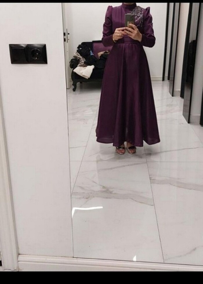 benimki mor olan 38 beden iken giydim - Görsel 3