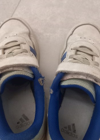 orjinal adidas Erkek Çocuk Beyaz Spor Ayakkabı - Görsel 4