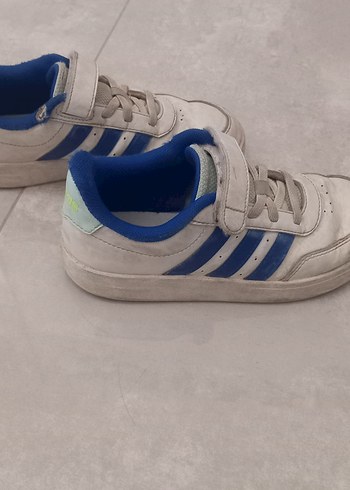 orjinal adidas Erkek Çocuk Beyaz Spor Ayakkabı - Görsel 2