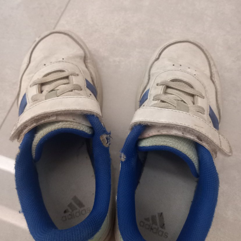 orjinal adidas Erkek Çocuk Beyaz Spor Ayakkabı - Görsel 4