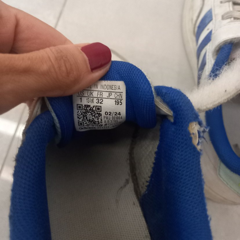 orjinal adidas Erkek Çocuk Beyaz Spor Ayakkabı - Görsel 5