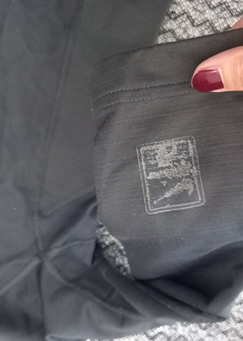 Gri Yüksek Yakalı Sweatshirt orjinaldir - Görsel 7