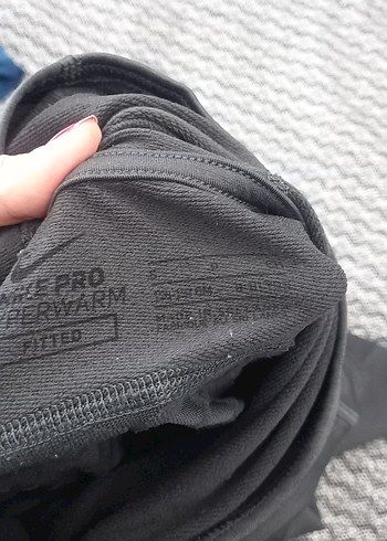 Gri Yüksek Yakalı Sweatshirt orjinaldir - Görsel 8