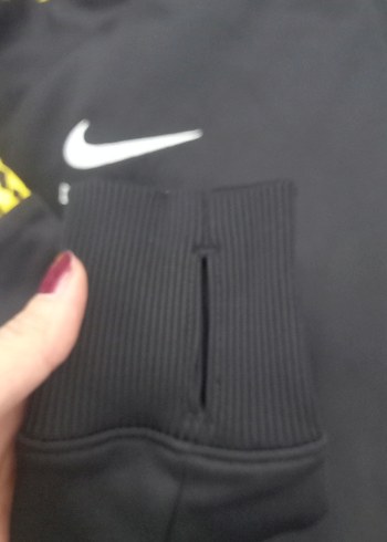 orjial nike Kapüşonlu Fermuarlı Sweatshirt - Görsel 3