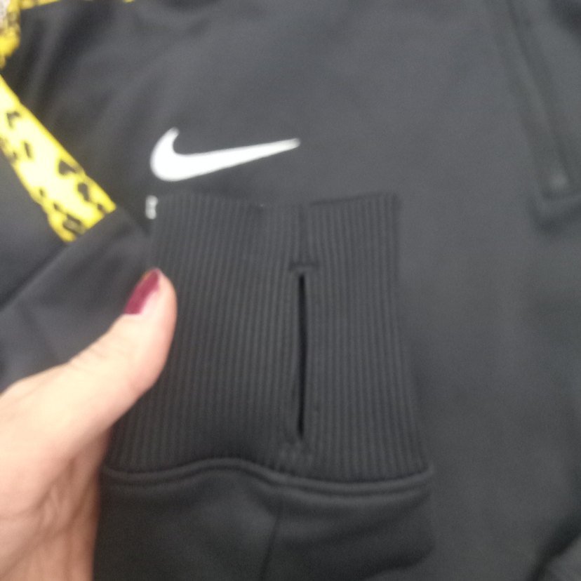 orjial nike Kapüşonlu Fermuarlı Sweatshirt - Görsel 3