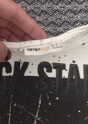 Beyaz Baskılı Rock Punk Erkek Sweatshirt - Görsel 3