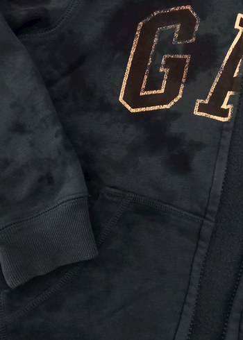 gap Erkek Çocuk Mavi Fermuarlı Sweatshirt - Görsel 5