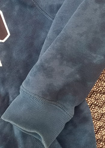 gap Erkek Çocuk Mavi Fermuarlı Sweatshirt - Görsel 4