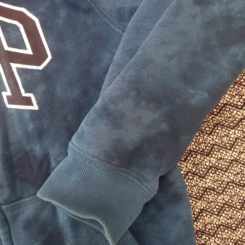 gap Erkek Çocuk Mavi Fermuarlı Sweatshirt - Görsel 4