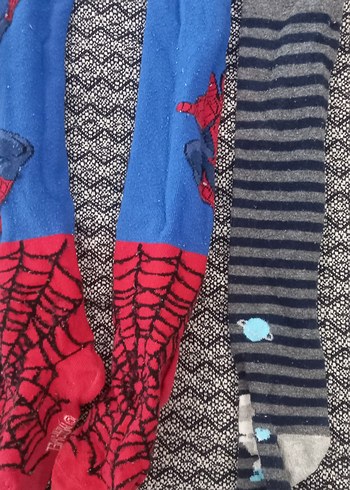 Çocuklar için Örme Renkli Külotlu Çorap - Görsel 2