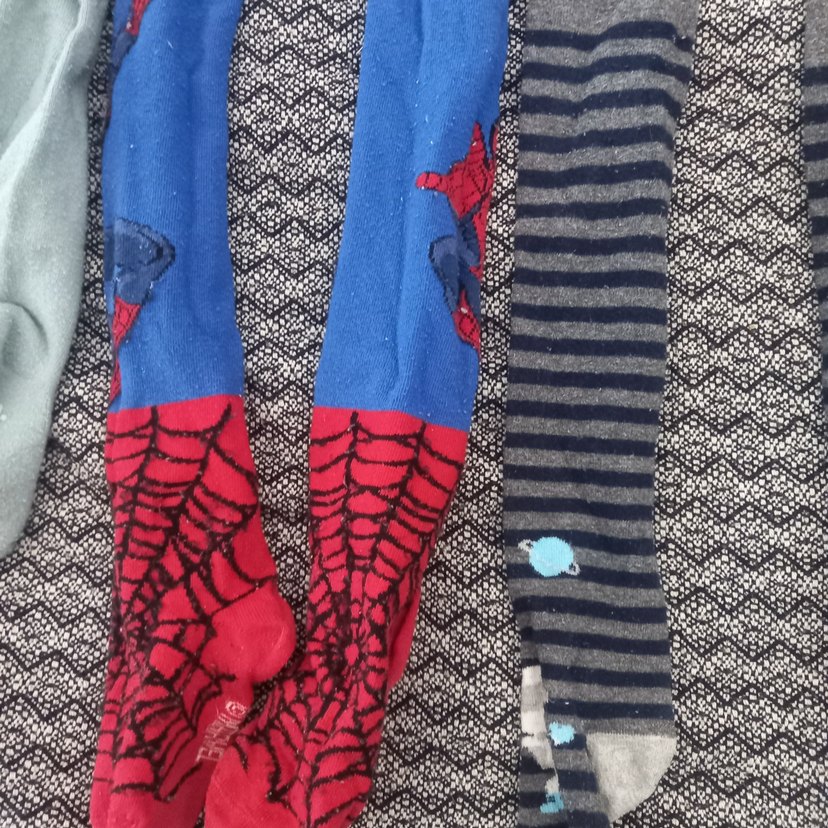 Çocuklar için Örme Renkli Külotlu Çorap - Görsel 2