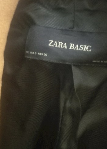 Zara Basic Bej Midi Kadın Kaban - Görsel 4