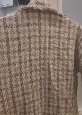 Bej Midi Kadın Kaban ceket - Görsel 7