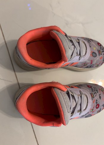 Kız Çocuk Turuncu Baskılı Spor Ayakkabı - Görsel 3