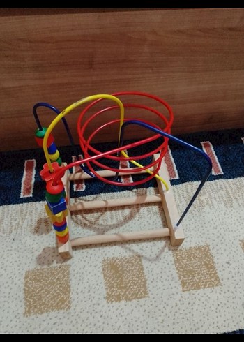 Renkli Ahşap Eğitici Oyuncak