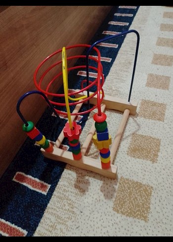 Diğer Renkli Ahşap Eğitici Oyuncak