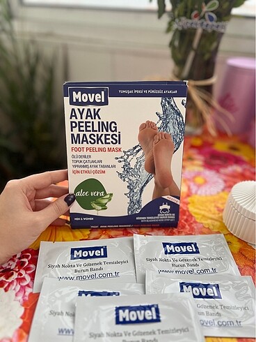 AYAK PEELİNG MASKESİ