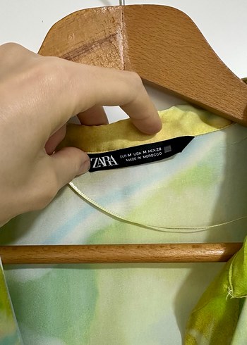 Pastel Renkli Düğmeli Uzun Kollu Kadın Gömlek - Görsel 5