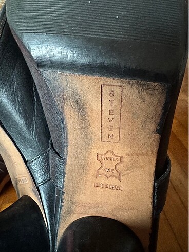 Deri çizme 38,5 - Görsel 6