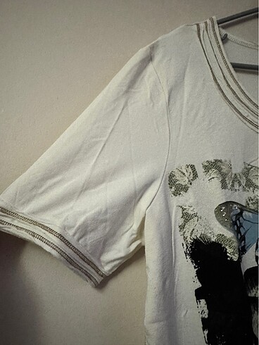 Tshirt likralı şık - Görsel 4