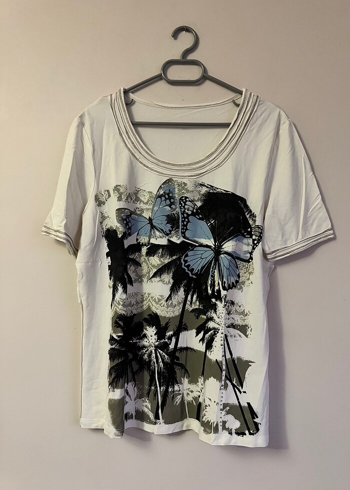 Tshirt likralı şık - Görsel 5