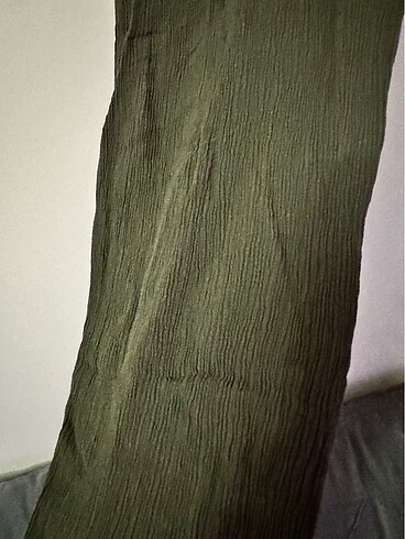 Yazlık ince pantolon haki - Görsel 6