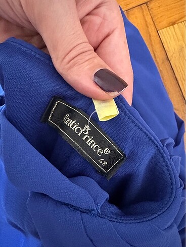 Şifon şık abiye 46 beden - Görsel 8