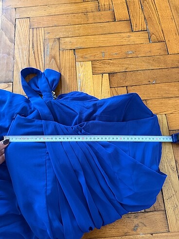 Şifon şık abiye 46 beden - Görsel 9