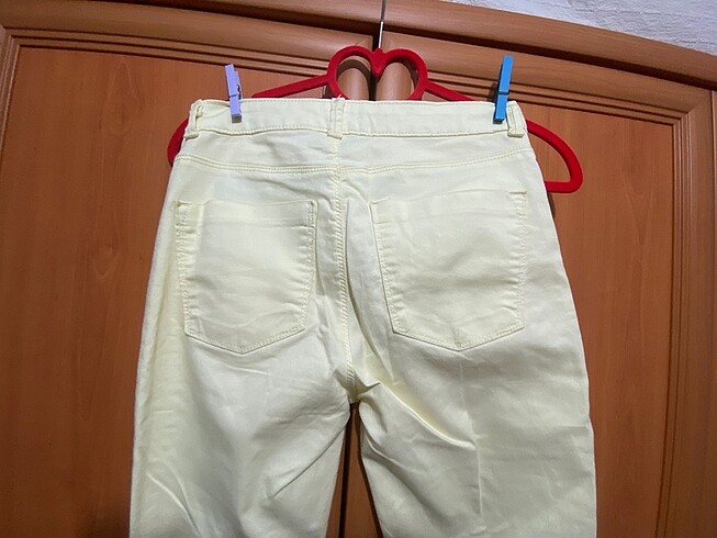 36 Beden Sarı pantolon