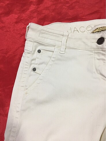31 Beden beyaz Renk Jacob cohen beyaz kot pantolon