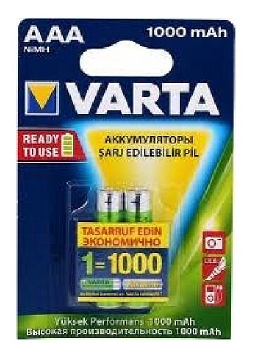 Varta şarjlı pil