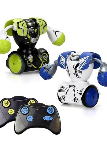 Beden Çift Kişilik Dövüş Robotu ve Oyun Silverlit Robo Combat 2'li Set
