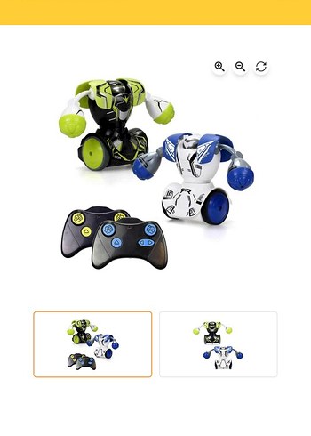 Çift Kişilik Dövüş Robotu ve Oyun Silverlit Robo Combat 2'li Set - Görsel 6