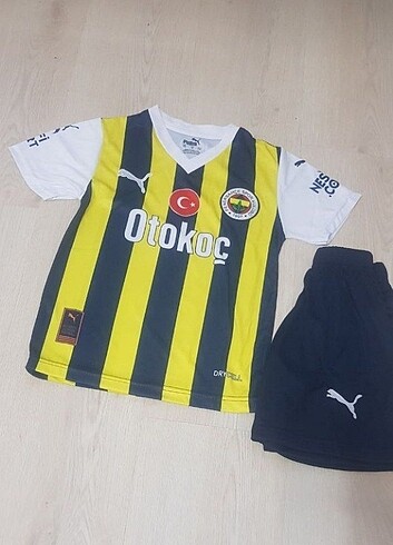 Fenerbahçe Dzeko Çocuk Forma Sortlu