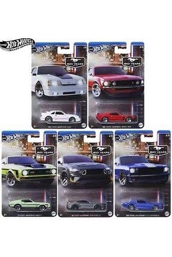 Hot wheels Mustang set