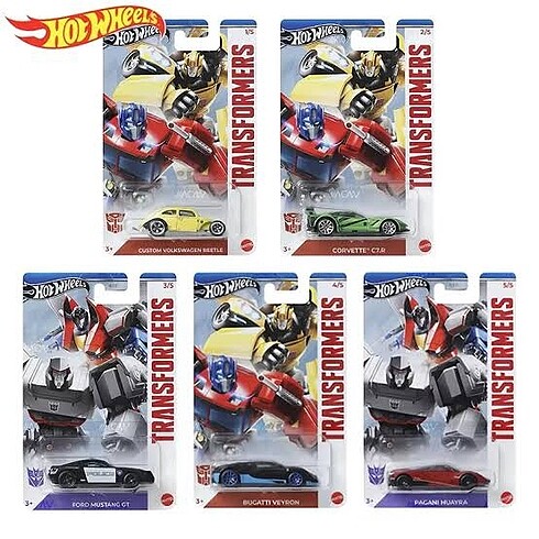 Hot wheels transformers set