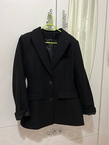 36 Beden Astarlı Blazer ceket