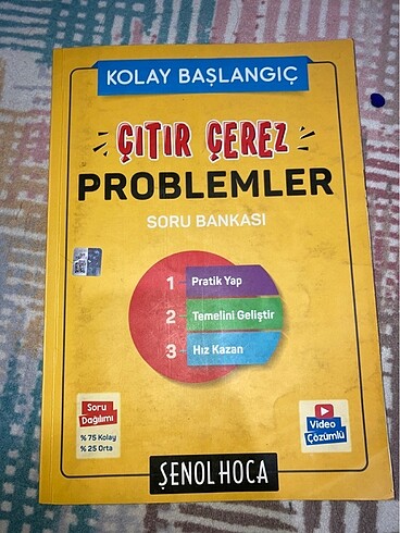 Şenol hoca çıtır çerez problemler soru bankası kolay başlangıç v