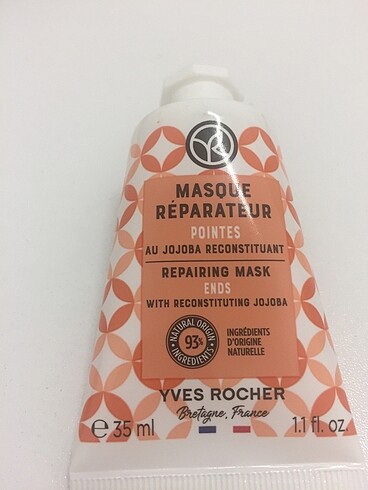 Yves Rocher Yüz onarım maskesi