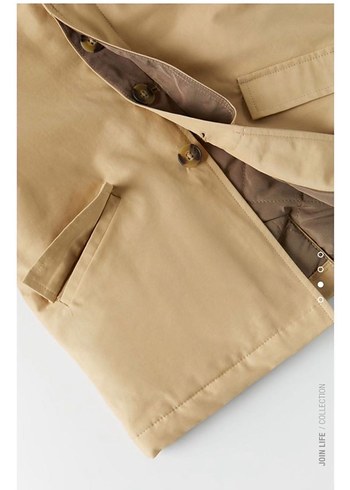 Zara Çocuk Trençkot - Görsel 4