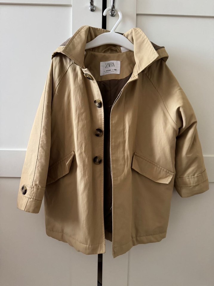 Zara Çocuk Trençkot - Görsel 5