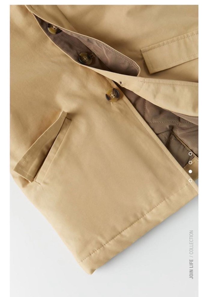Zara Çocuk Trençkot - Görsel 4