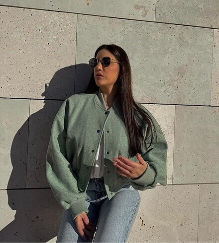 s Beden yeşil Renk Zara Ceket