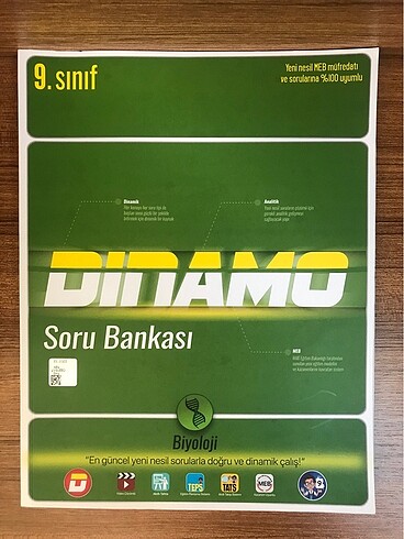 Dinamo test kitabı 9. Sınıf - Görsel 4