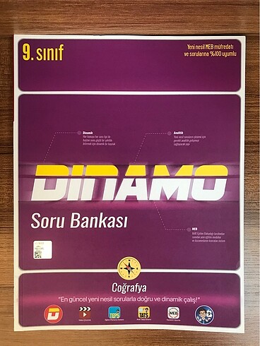 Dinamo test kitabı 9. Sınıf - Görsel 6